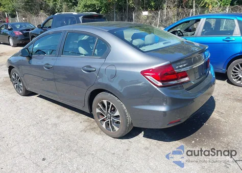 2013 Honda Civic Ex-L из США, поврежденный, VIN 19XFB2F90DE265147